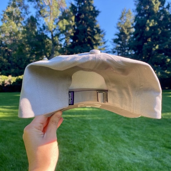 NWT Patagonia Logo Hat - Grey - Picture 3 of 5